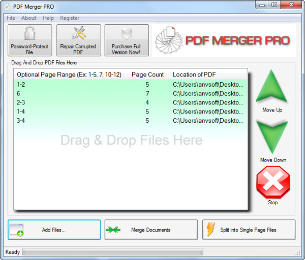 PDF Merger & PDF Splitter