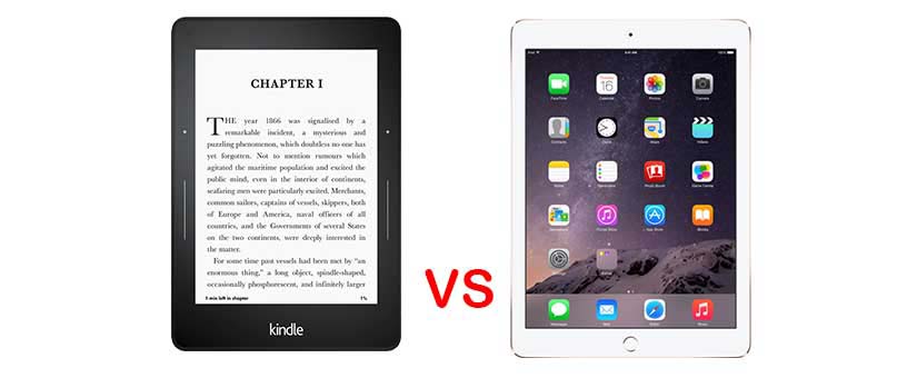 difference between kindle versions