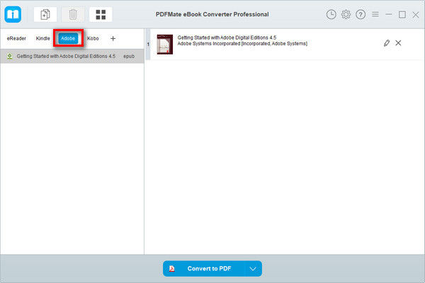 adobe digital editions to pdf converter free