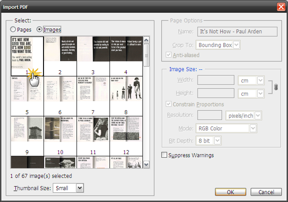 extract pdf images acrobat