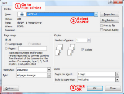 openoffice pdf from jpegs