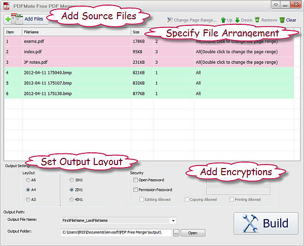 How to Free Insert Image/Page/PDF into PDF? - PDFMate