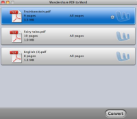 PDF to Word Wondershare