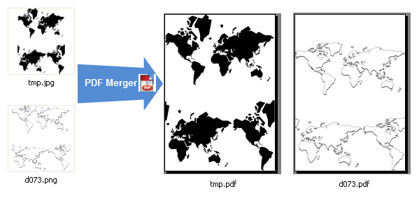 Convert JPG to PDF with PDF Merger