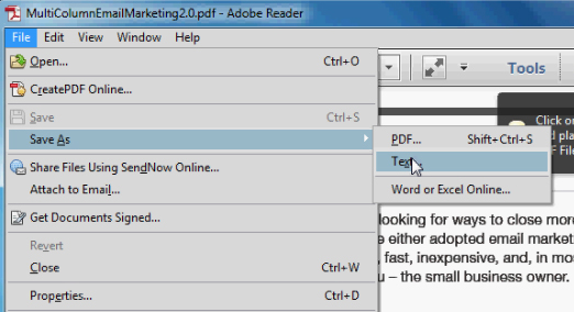 how to add text to pdf