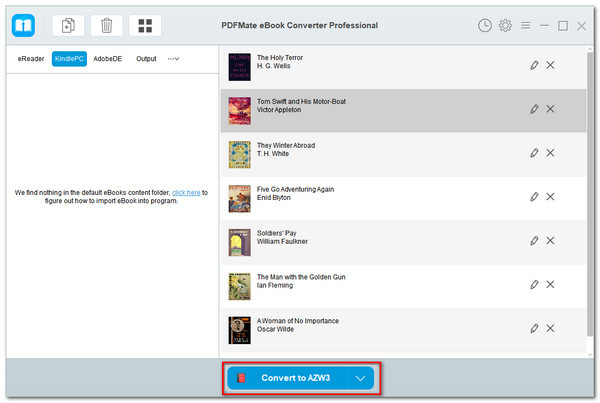 no drm azw3 to pdf converter