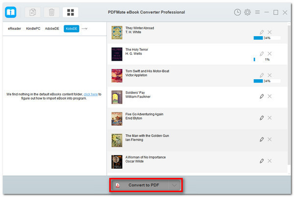 convertir pdf en epub kobo