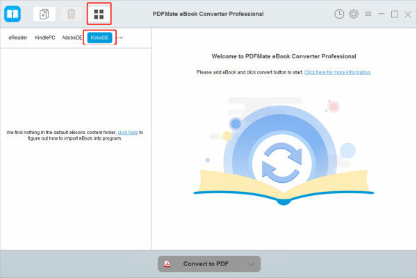 convertir pdf en epub kobo