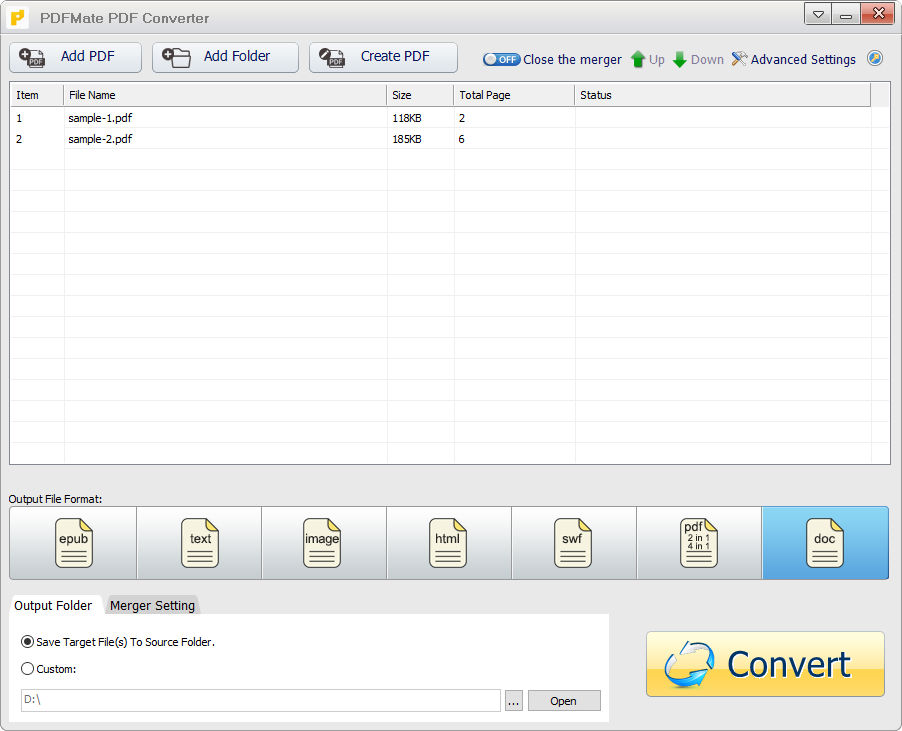 PDFMate PDF Converter Free Tutorial PDFMate